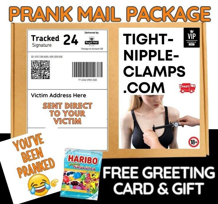 Prank Funny TIGHT-NIPPL E CLAMPS.com