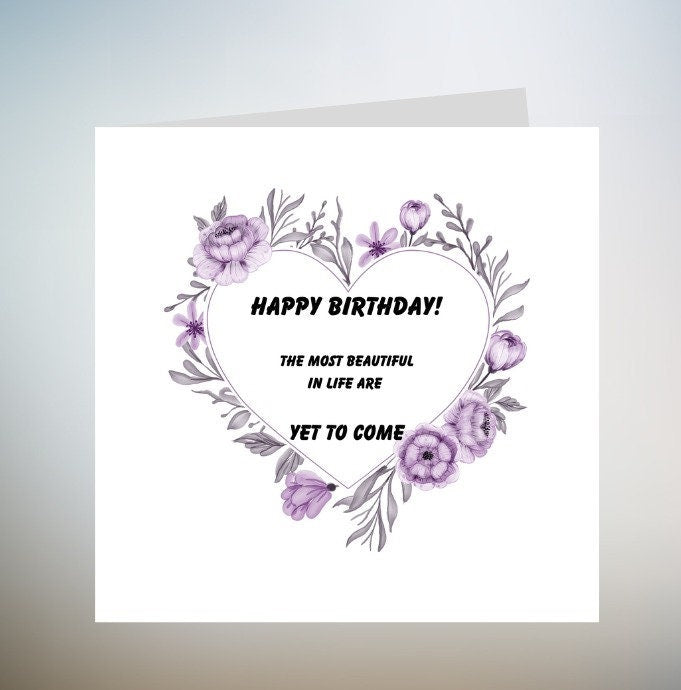 Personalised Positive quote - Brighter days are coming 6x6