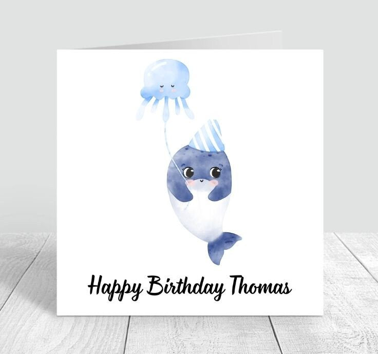 Boys 7th Birthday Card, Personalised Grandson 7th Birthday Card, 7th Birthday Card For Son, Happy Seventh Birthday Card For Nephew 6x6