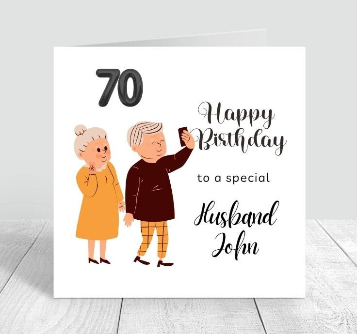 Husband Birthday Card, First Birthday As Husband, Romantic Birthday Card For Him, New Husband Birthday Card,Birthday Gift For Partner 6x6