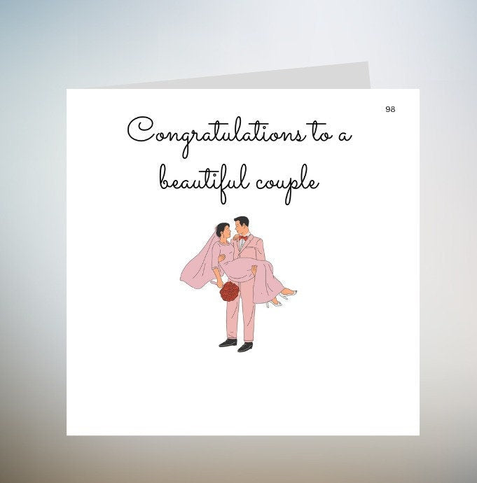 Engagement Congratulations Card, Personalised Card For Engagement, Congratulations On Your Engagement Card, The Big Day Card 6x6