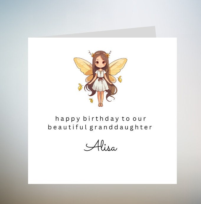 Daughter Birthday Card, Personalised Birthday Card For Daughter, Special Daughter Card,Cute Birthday Card For Girl Birthday Card For Her 6x6