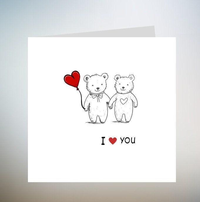 Boyfriend Valentines Day Card, Valentines Day Card Husband, Girlfriend Valentines Day Card, Valentine's Card Wife, For Him, Partner 6x6