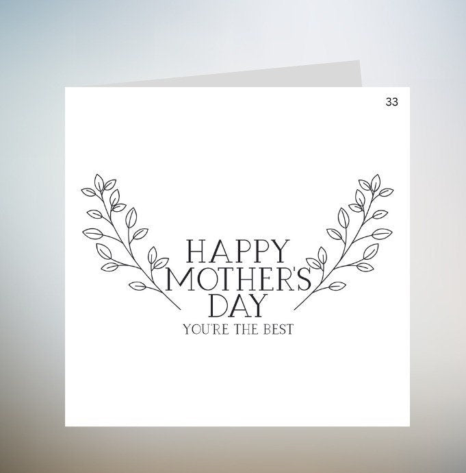 Happy Mothers Day Card, Mothers Day Card, Mothers Day Card, Card For Mothers Day, Special Card For Mothers Day, Mothers Day 6x6
