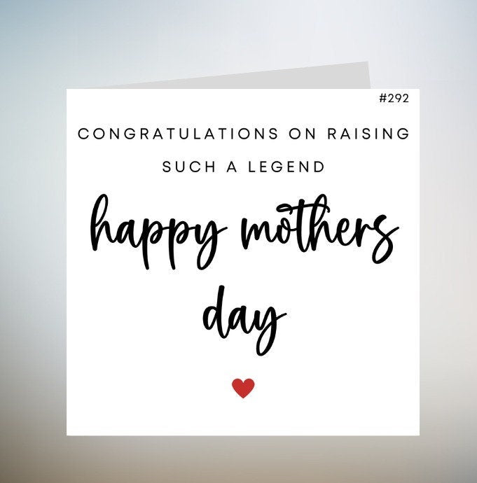 Funny Happy Mothers Day Card, Mothers Day Card, Mothers Day Card, Card For Mothers Day, Special Card For Mothers Day, Mothers Day 6x6