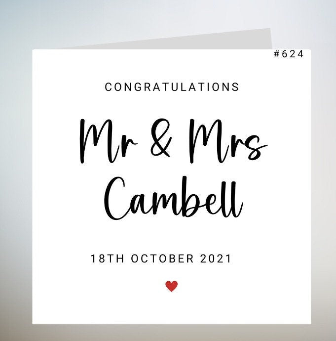 Wedding Day Card, On Your Wedding Day Card, Congratulations Wedding Card, On Your Wedding Day, Happy Wedding Day Card, Wedding Gift Card 6x6