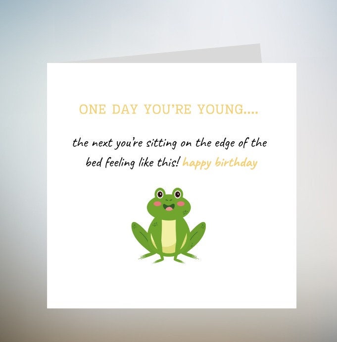 Funny Special Birthday Card For Friend, Friend Birthday Card, Personalised Birthday Card For Friend, Birthday Card For Best Friend, 6x6