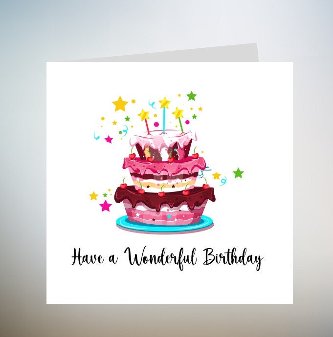 Birthday Card For Sister, Best Friend Birthday Card, Wonderful Bestie Birthday, Birthday Card For Sis, Forever Friend, For Her 6x6