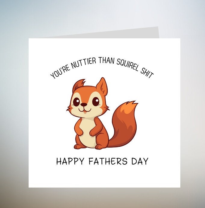 Fathers Day Card Happy Fathers Day Love Your Little Shit Funny Greeting Birthday Card Fathers Day 6x6