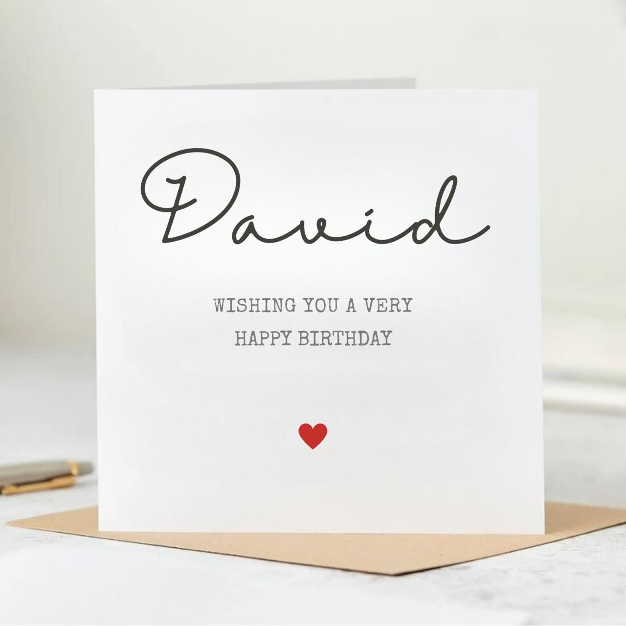 Personalised Happy Birthday Card,  Birthday Card, birthday card,  birthday card, card, Name birthday card, Card 6x6