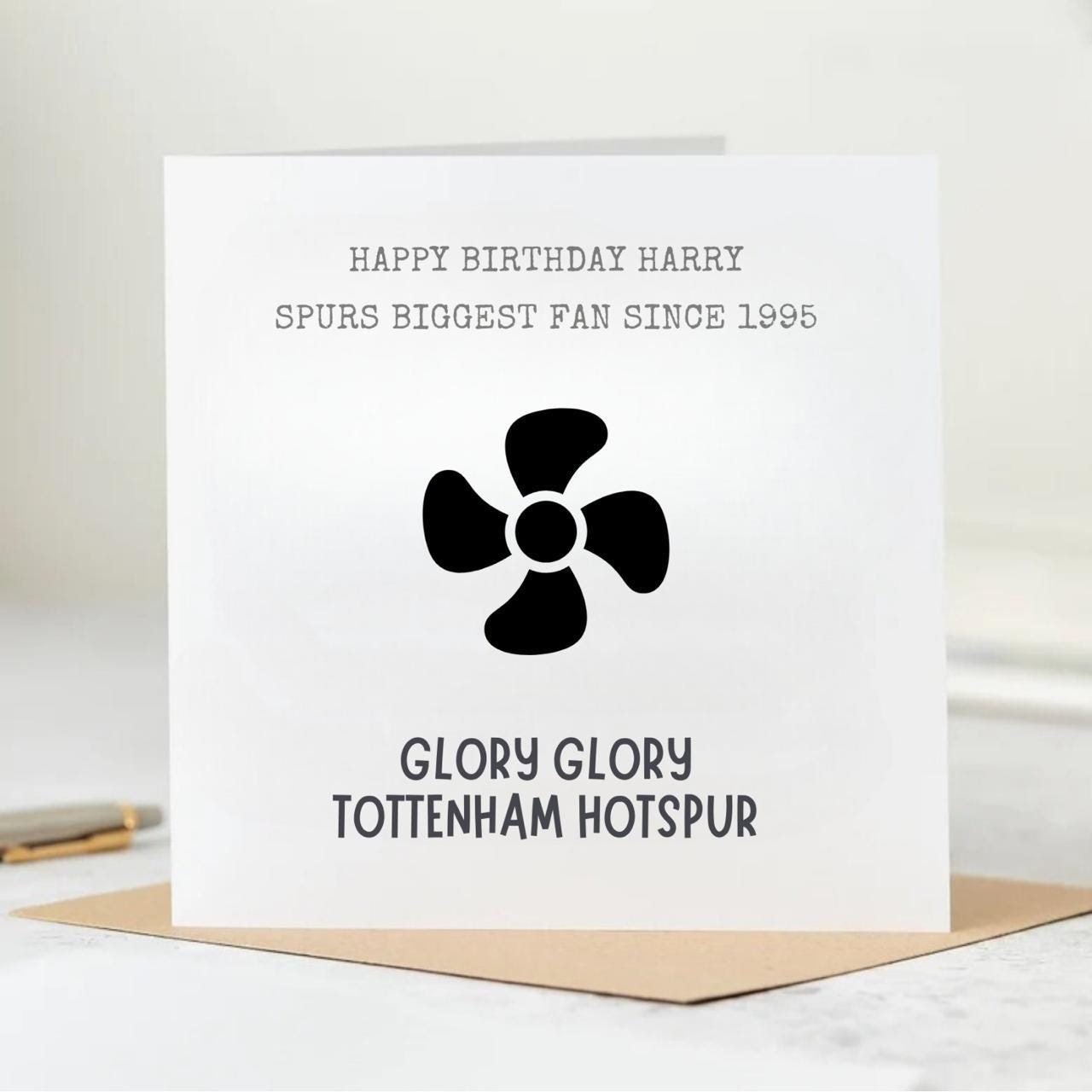Personalised Birthday card 6x6