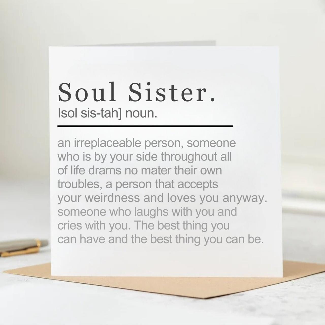 Personalised Sister Birthday Card, Birthday Card For Sister, Sister Poem Birthday Card, Birthday Gift Sister, For Special Sister, Poem 6x6