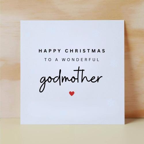 Grandma Christmas card, Grandparents Christmas cards 6x6