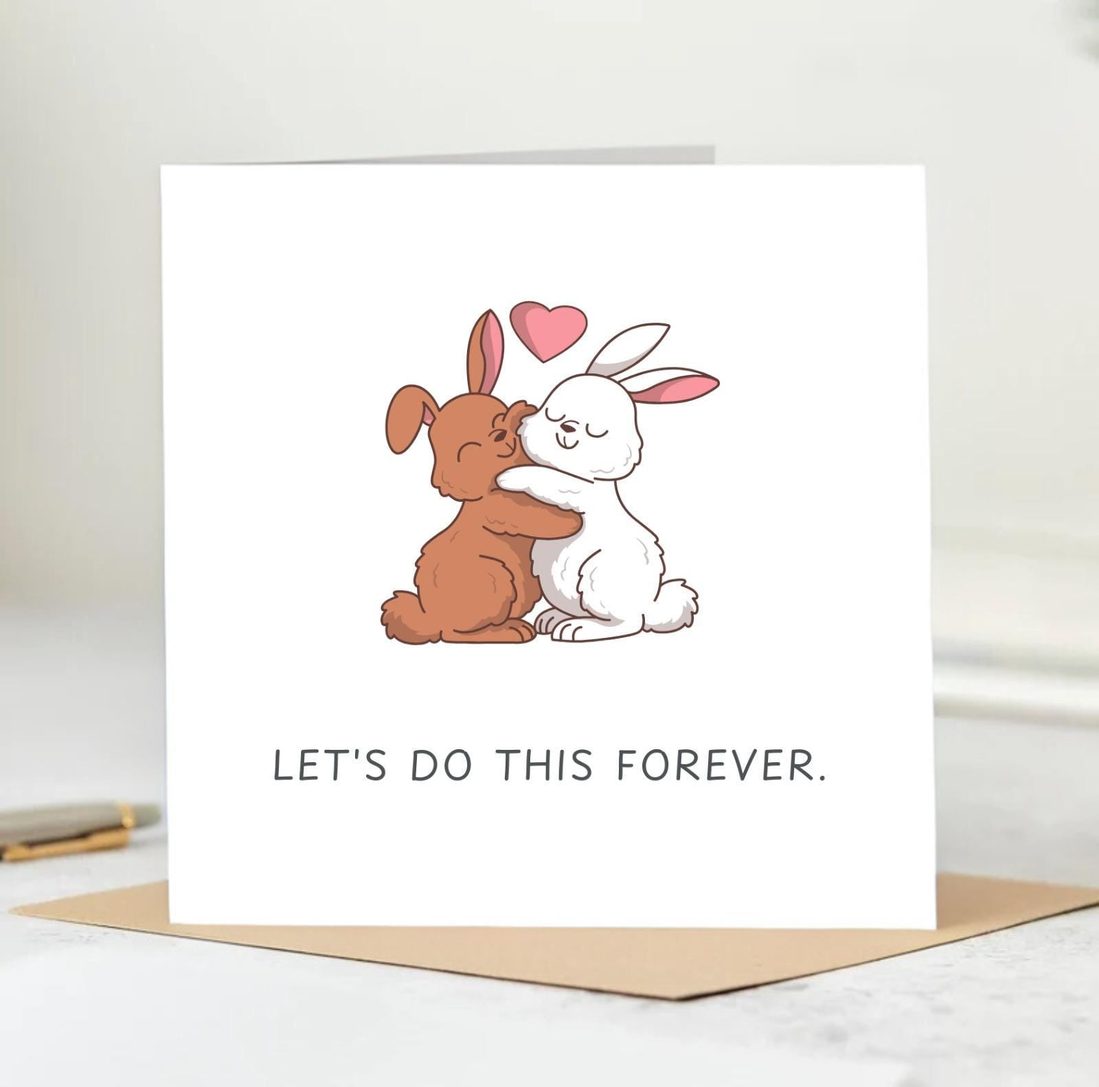 Happy Valentine's Day. Funny valentines card - I love your - valentines card, birthdays 6x6
