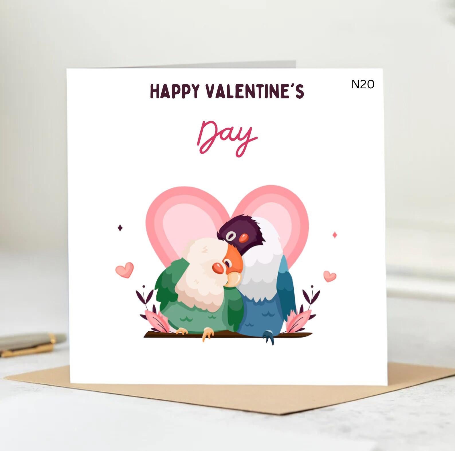 Happy Valentine's Day to my Fiancé Greeting Card. Simple, Modern Valentine Gift. Card for my Fiancé.Romantic Card. Wife or Husband to be 6x6