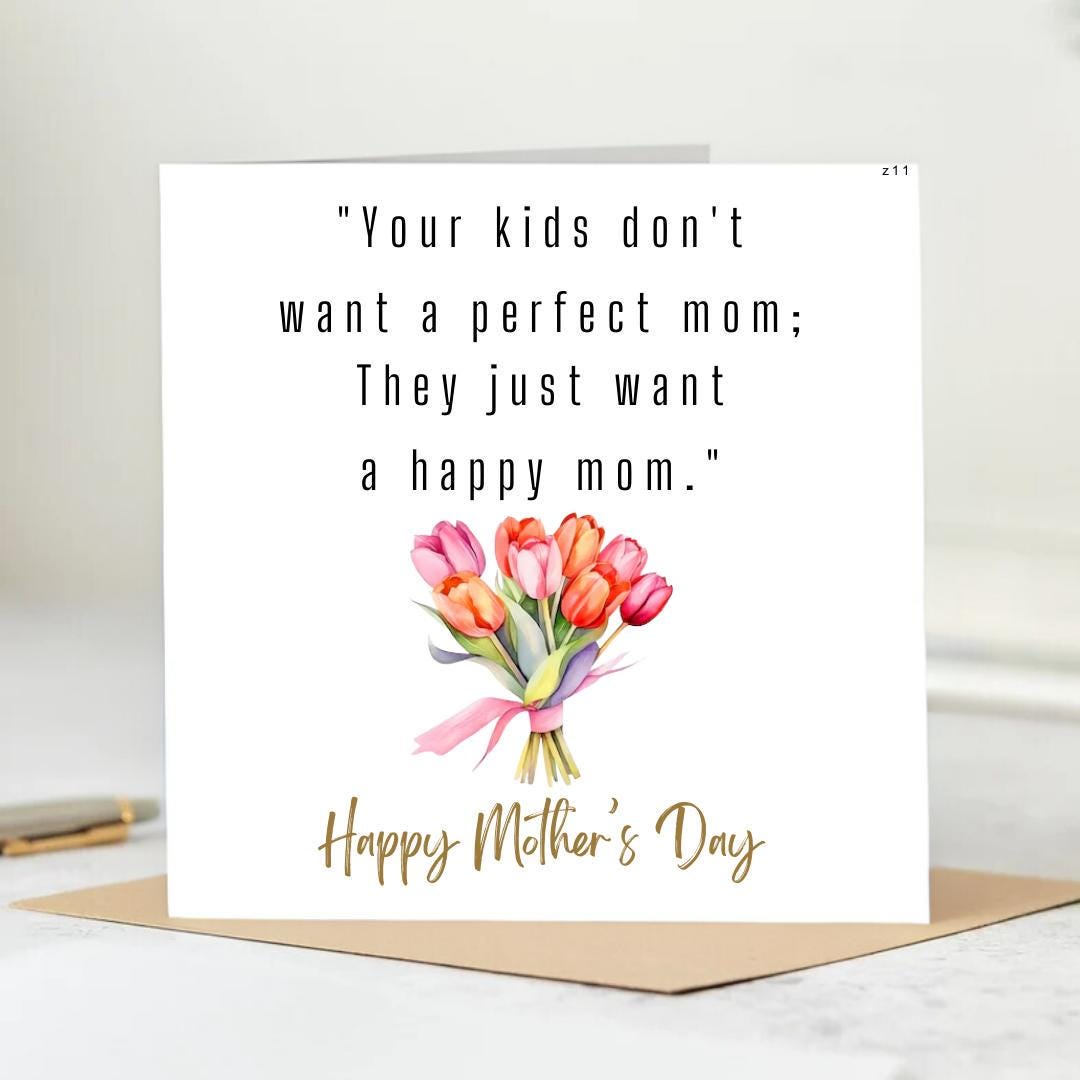 Mother's Day Flowers Card,Happy Mothers Day Card, Card For Mothers Day, Mum Mothers Day Cards For Her, Mothers Day Card For Grandma, Nan 6x6