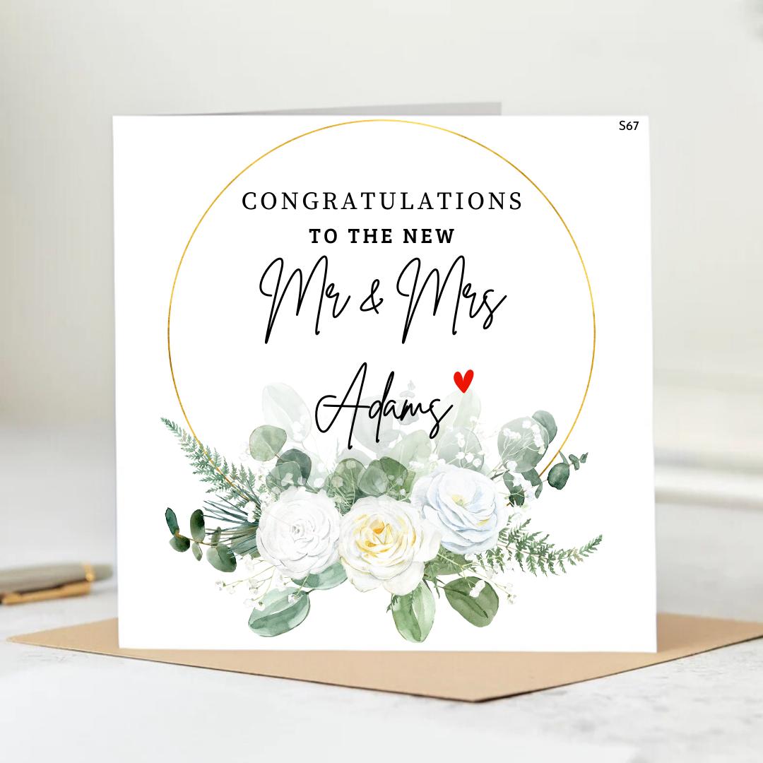 Congratulations, Now the Real Work Begin, New Titles Unlocked: Mr and Mrs Adams 6x6